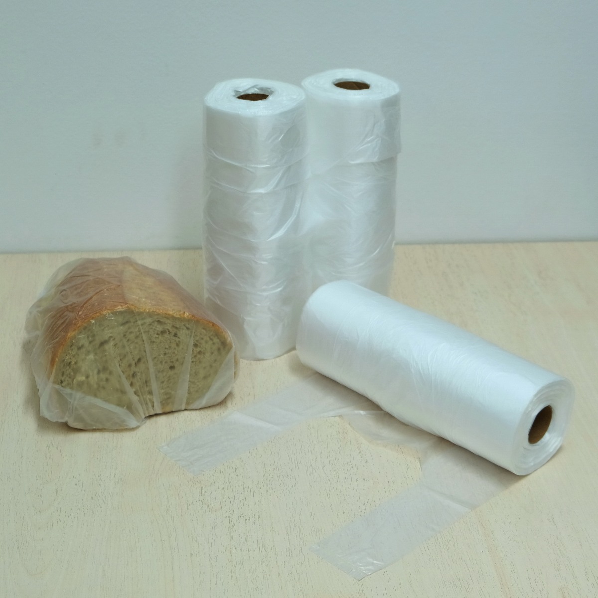 Vrećice tregerice  prozirne 22x(2+6)x45 cm
